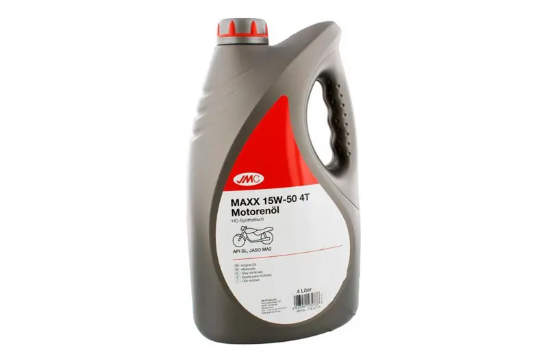 Aceite de motor JMC HC Sintetico 15W50 4T Maxx 4L Gran Oferta
