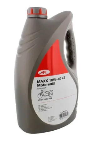 Aceite de motor JMC Sintetico 10W40 Maxx 4T 4L Gran Oferta