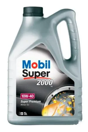 Oferta De Temporada Aceite de motor Mobil 10W40 Super 2000 5L