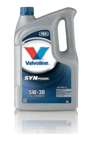 Última Versión Aceite de motor Valvoline 5W30 FE Synpower 5L