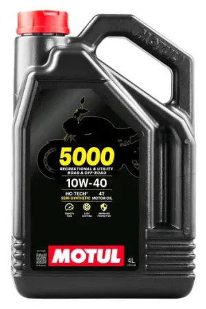 Stock Limitado Aceite de motor Motul semi-sintetico 10W40 5000 4T 4L