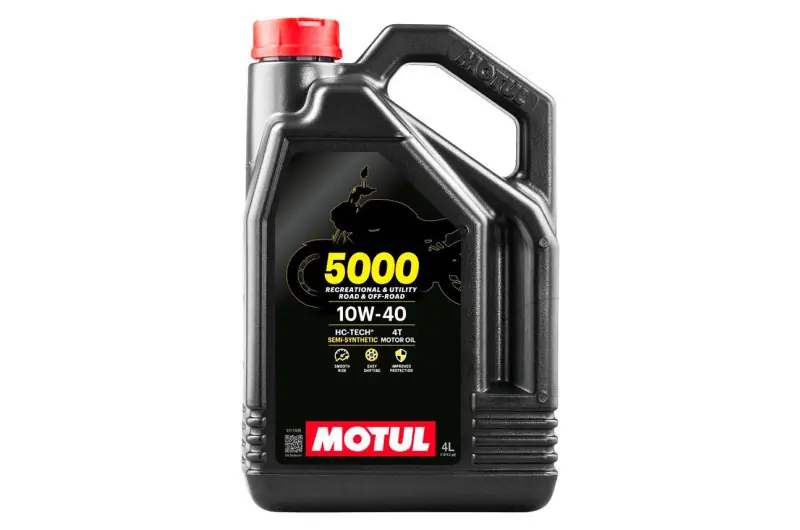 Stock Limitado Aceite de motor Motul semi-sintetico 10W40 5000 4T 4L