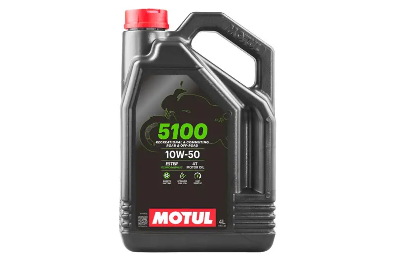 Envío Inmediato Aceite de motor Motul Sintetico 10W50 5100 4T 4L