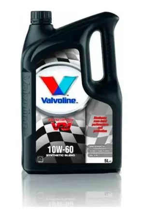 Aceite de motor Valvoline 10W60 VR1 Racing 5L Auténtico