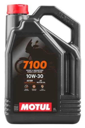 Aceite de motor Motul Sintetico 10W30 7100 4T 4L De Moda
