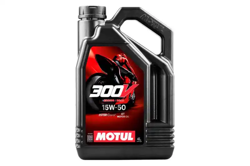 Aceite de motor Motul Sintetico 15W50 4T 300V Factory Line Road Racing 4L Ordena Ya