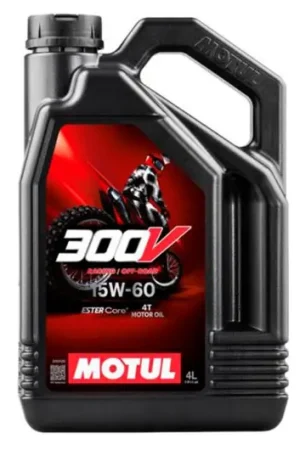 Aceite de motor Motul Sintetico 15W60 4T 300V Factory Line Off Road 4L Favorito De Clientes