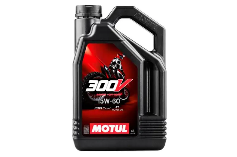 Aceite de motor Motul Sintetico 15W60 4T 300V Factory Line Off Road 4L Favorito De Clientes