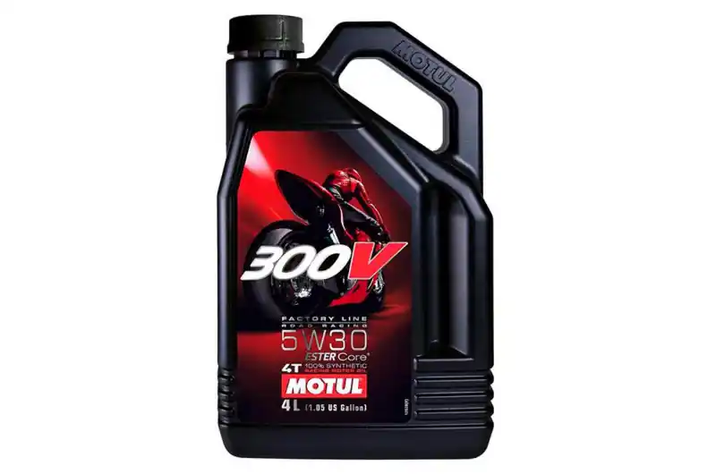Descuento Aceite de motor Motul Sintetico 5W30 300V 4T Factory Line Road Racing 4L