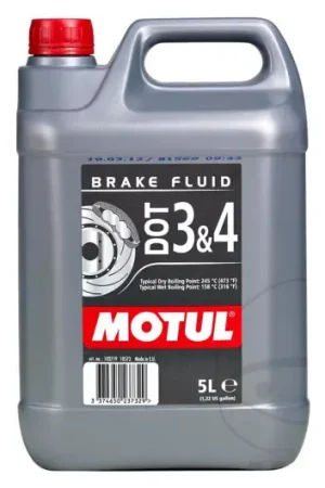 Líquido de freno Motul DOT 3/4 5L Ordena Ya