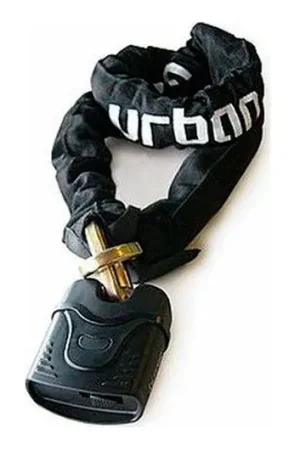 Candado antirrobo de cadena Urban 10X1200mm Negro Devolución Gratuita
