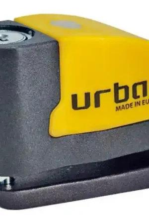 Candado antirrobo de disco Urban 6mm Amarillo Rebajas