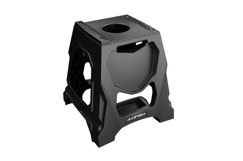 Caballete motocross Acerbis 711 Negro Máxima Calidad