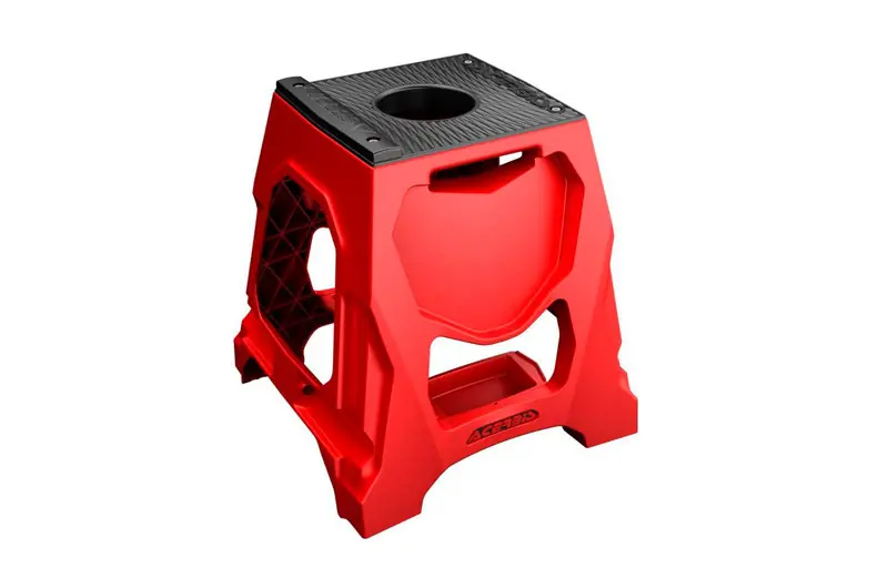 Stock Limitado Caballete motocross Acerbis 711 Rojo