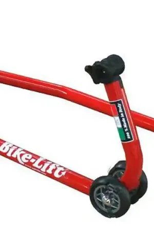Barato Caballete de stand delantero Bike Lift FS-10 sin adaptadores Rojo