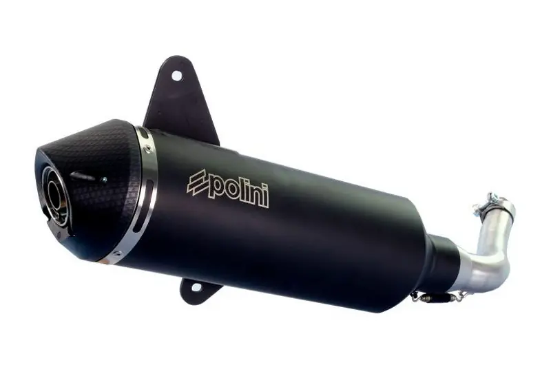 Comprar En Línea Tubo de escape Polini Black Inox | Vespa 300 GTS / GTV E4 2017