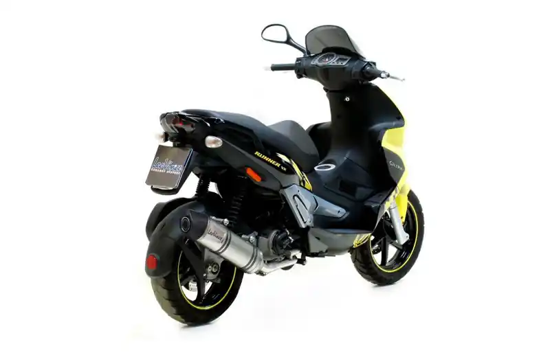 Linea de escape completa Leovince LV One Evo Inox / Carbono | Gilera Runner 200 VXR 4T / Runner 125 VX 4T ... Tendencia