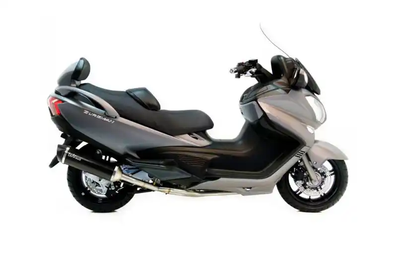 Gran Oferta Linea de escape completa Leovince Nero Inox / Negro / Carbono | Suzuki AN 650 2013-2015 / AN 650 Z 2013-2015