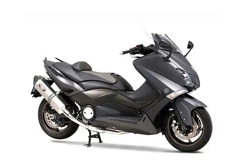 Stock Limitado Linea de escape completa Yoshimura Hepta Force Titanio / Carbono | Yamaha 530 T-Max