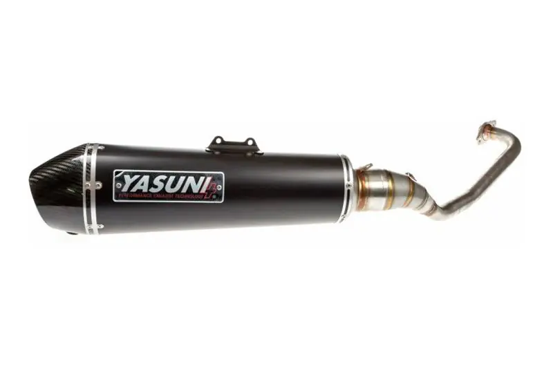 Última Oportunidad Tubo de escape Yasuni 4 Black Carbon | Yamaha GPD 125 A 2015-2018 / MW 125 A 2017-2019