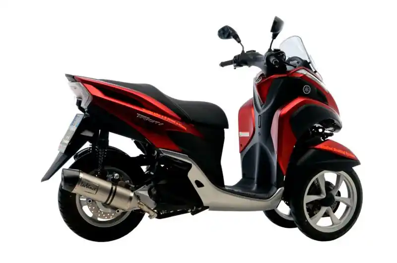 Compra Ahora Silenciador de escape Leovince LV One Evo Inox / Carbono | Yamaha Tricity 125 2014-2016