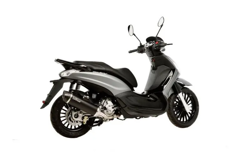 Precio Rebajado Silenciador de escape Leovince Nero Inox Negro / Carbono | Piaggio Beverly 300 2010-2015