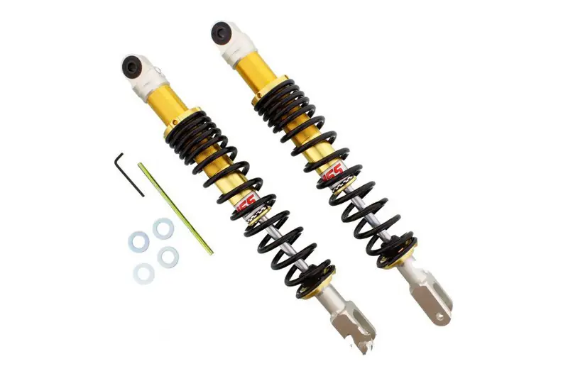Amortiguadores YSS Twin Ajustable Gas 435mm | Yamaha XQ 125 2001-2003 Promoción