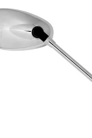 Retrovisor derecho V-Parts Oval Cromado | Piaggio Beverly 125 i.e. / Beverly 300 ... Precio Bajo