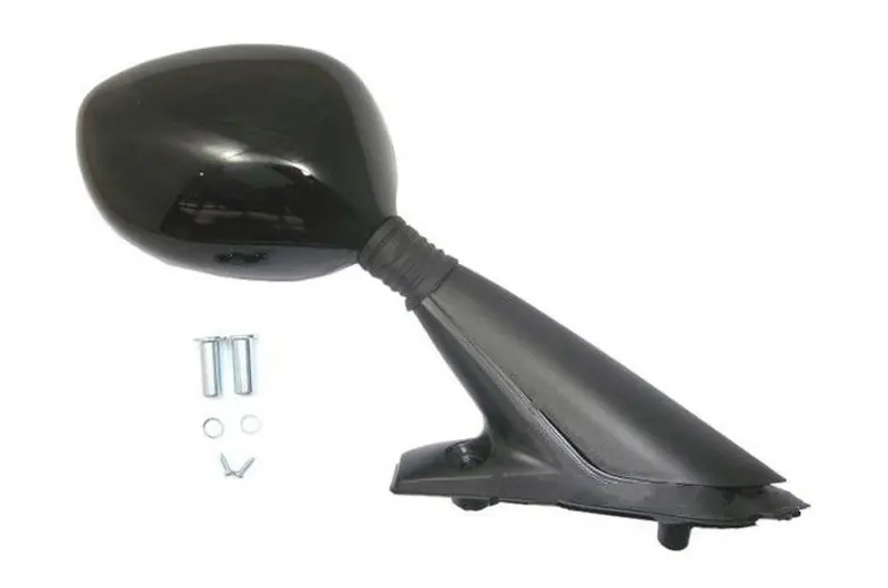 Compra Hoy Retrovisor derecho JMP Oval Fijacion al carenado Homologado CE Negro | Piaggio XEvo 125 / XEvo 250 ...