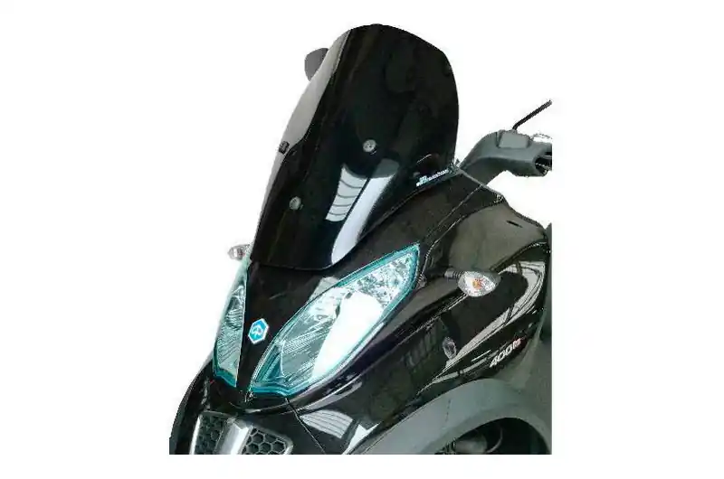 Oferta Limitada Cúpula / Parabrisa Bullster Racing 51cm Negro Ahumado | Piaggio MP3 500 LT 2011-2016