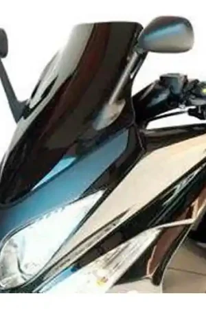 Cúpula / Parabrisa Bullster Racing Doble Burbuja 60cm Negro Ahumado | Yamaha T-Max 500 2008-2011 Pedido Al Por Mayor
