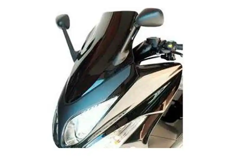 Cúpula / Parabrisa Bullster Racing Doble Burbuja 60cm Negro Ahumado | Yamaha T-Max 500 2008-2011 Pedido Al Por Mayor