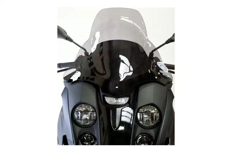 Oferta Limitada Cúpula / Parabrisa Bullster Alta Protección 59cm Gris Ahumado | Gilera 500 Fuoco 2007-2016