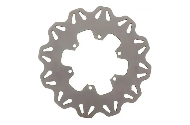 Disco de freno delantero / trasero EBC Vee Rotor Fijo 220mm | Malaguti Phantom 250 / Benelli Velvet 250 LC ... Alta Calidad