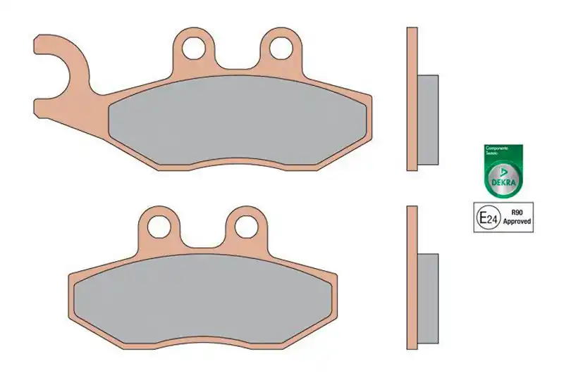 Pastillas de freno Malossi MHR (6215013BS) | Aprilia / Rieju / Derbi / Piaggio / Peugeot ... Más Vendido