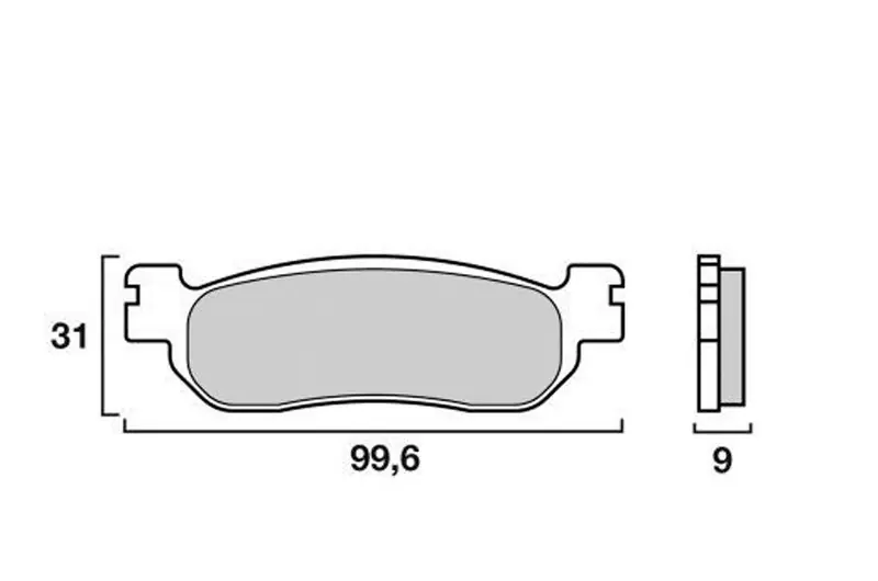 No Te Lo Pierdas Pastillas de freno Brembo Sinterizada (07043XS) | Yamaha