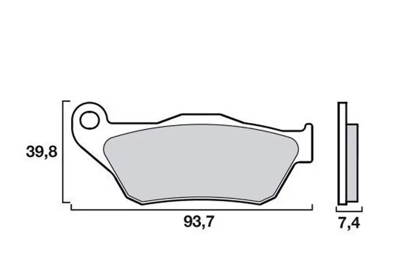 Envío Gratis Pastillas de freno Brembo Sinterizada (07065XS) | Yamaha / MBK