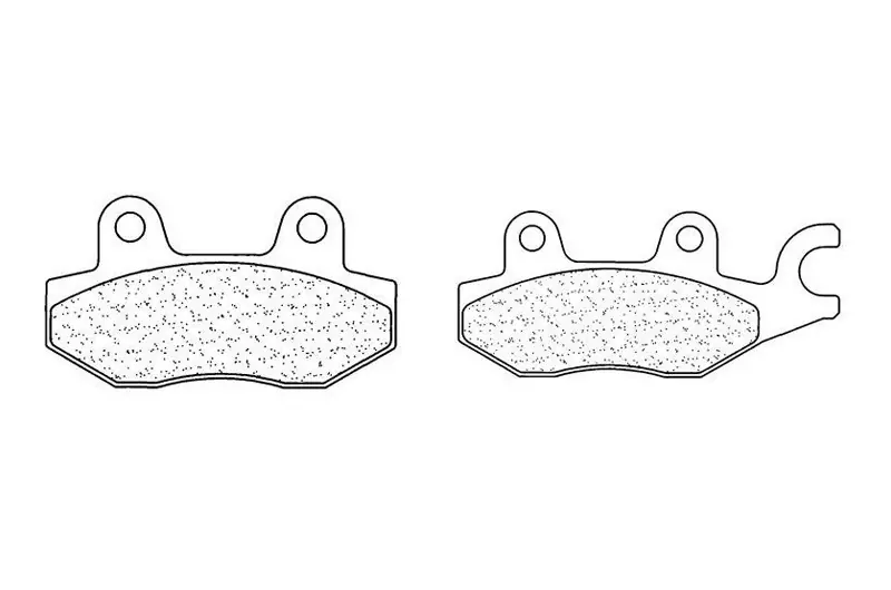 Pastillas de freno Carbone Lorraine (3062MSC) | Piaggio / Kymco / SYM / Daelim Stock Limitado