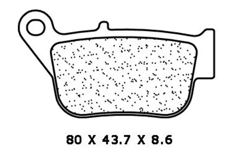Marca Reconocida Pastillas de freno Carbone Lorraine (3112MSC) | Yamaha
