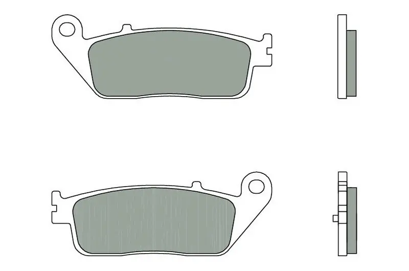 Pastillas de freno Brembo Carbono Cerámica (07098CC) | Kymco Precio De Fábrica