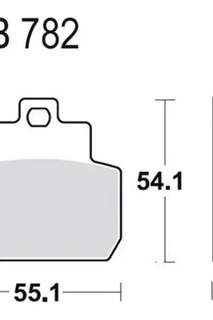 Mejor Precio Pastillas de freno trasero TRW Sintered Scooter (MCB782SRM) | Piaggio