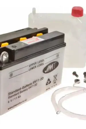 Máxima Calidad Batería JMT 6N11-2D 6V / 11 Ah