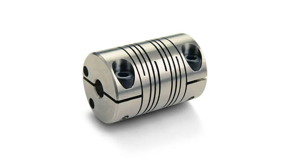 Acoplamiento de eje Ruland, Ø de calibre 17 mm, 20 mm, Ø exterior 38.1mm, long. 57.2mm, par 9.49Nm Más Vendido