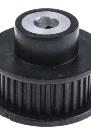 Mejor Calidad Polea síncrona aluminio, PC relleno de vidrio 30 dientes , 2mm espaciado , 5mm calibre , para adaptar la anchura de la