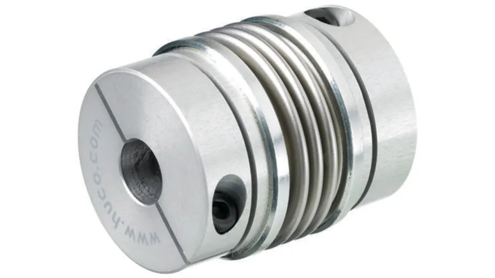 Oferta Limitada Acoplamiento de fuelle Huco, Ø de calibre 8mm, Ø exterior 26mm, long. 37.5mm, par 4.62Nm