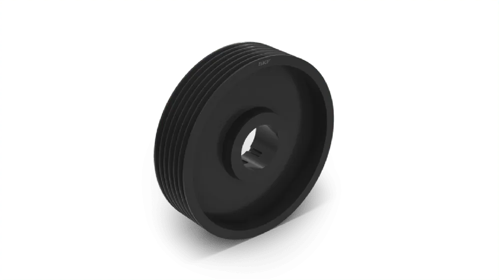 Mejor Calidad Polea Hierro Fundido 1 dientes , 118mm espaciado , 14mm calibre , para adaptar la anchura de la correa 25mm