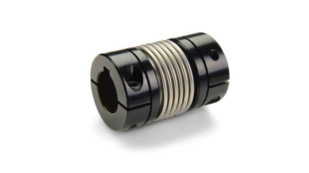 Promoción Exclusiva Acoplamiento de fuelle Ruland, Ø de calibre 12 mm, 16 mm, Ø exterior 41.3mm, long. 58.8mm, par 28Nm