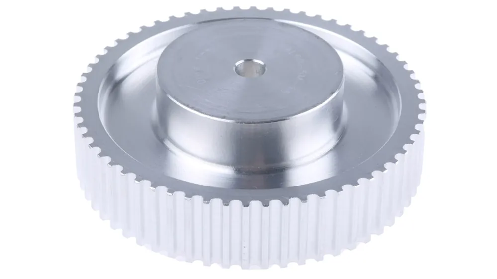 Envío Exprés Polea síncrona Aluminio 60 dientes , 5mm espaciado , 8mm calibre , para adaptar la anchura de la correa 15mm