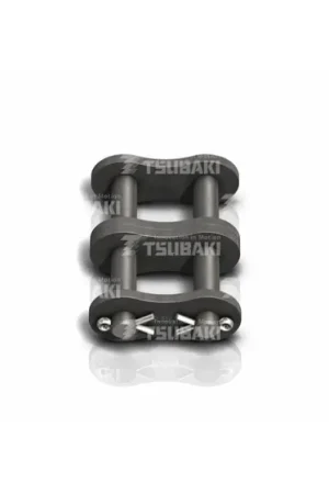 Nueva Colección Eslabón de cadena de rodillos Tsubaki Acero al Carbono, tipo de cadena 24B-2