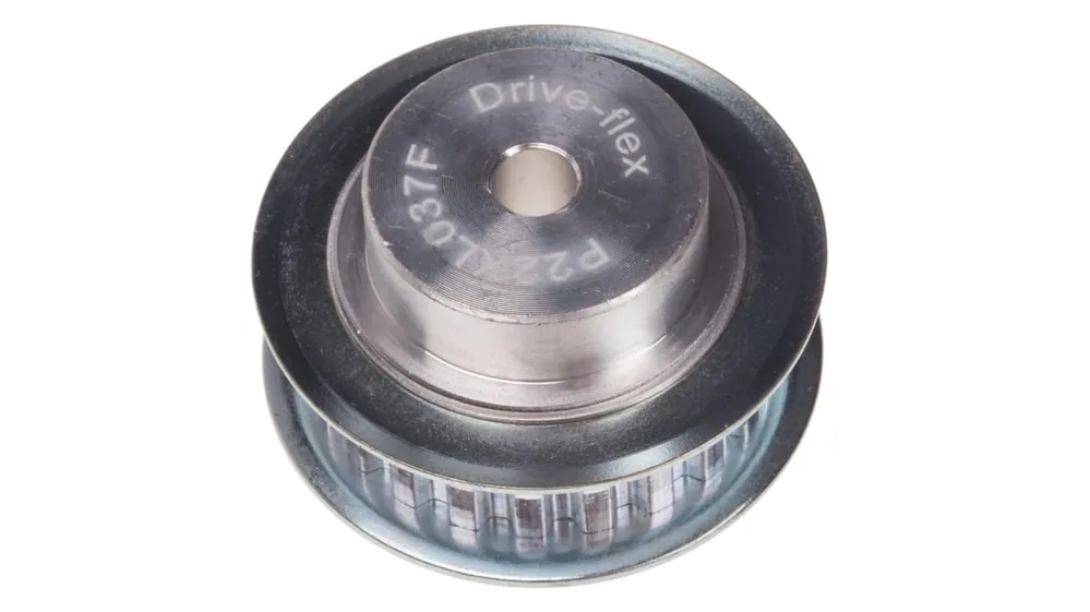 Liquidación Polea síncrona Aluminio 22 dientes , 5mm espaciado , 6mm calibre , para adaptar la anchura de la correa 14.3mm